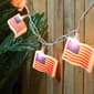 Northlight Seasonal 10ct. American Flag July 4th Light Set - image 2