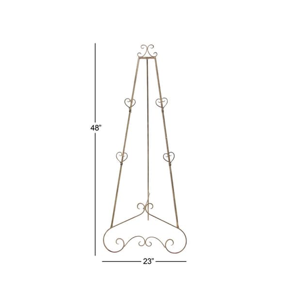 9th & Pike&#174; Gold Metal Traditional Easel