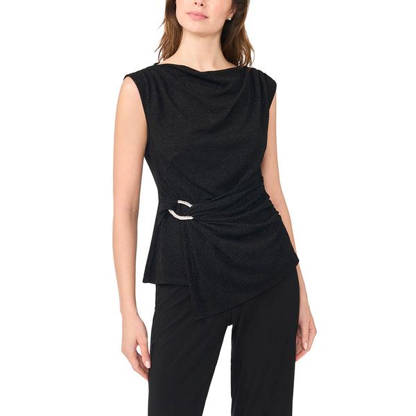 Womens MSK Sleeveless Ity Hardware Trim Top - image 
