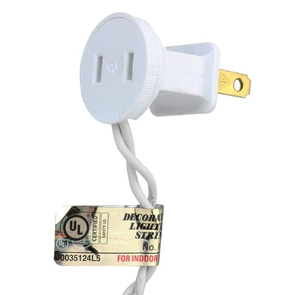 Northlight Seasonal 7ft. Purple Christmas Lights - White Wire