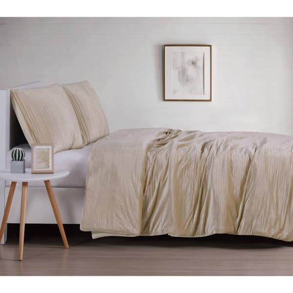 Christian Siriano New York® Crinkle Velvet Duvet Cover Set