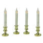 Northlight Seasonal Set of 4 LED Window Christmas Candle - image 1