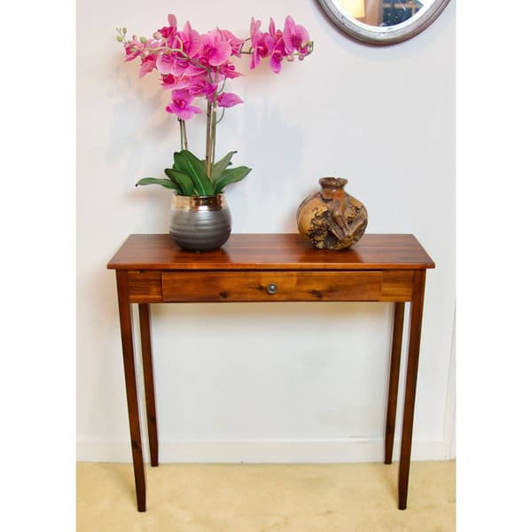 eccostyle™ Solid Acacia Console Table with Drawer