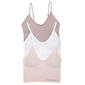 Womens Laura Ashley&#40;R&#41; 3pk. Comfort Longline Bras LS8290-3PKH - image 1
