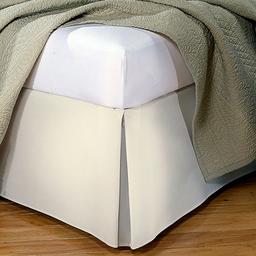 Fresh Ideas Tailored Bed Skirt - Ivory