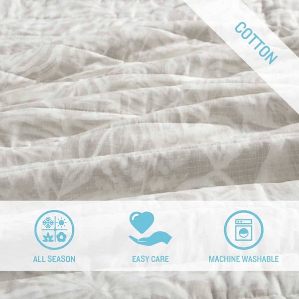 Tommy Bahama Ocean Deep Cotton Reversible Quilt Set