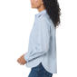 Womens Gloria Vanderbilt Livia Stripe Casual Button Down - image 3
