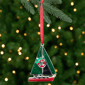 Northlight Sailboat with Holly Life Preserver Christmas Ornament - image 1