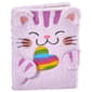 Girls Votum Large Fuzzy Cat Sketchbook - image 1
