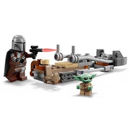 LEGO® Star Wars™ Mandalorian & Grogu''s Speeder Bike Building Kit