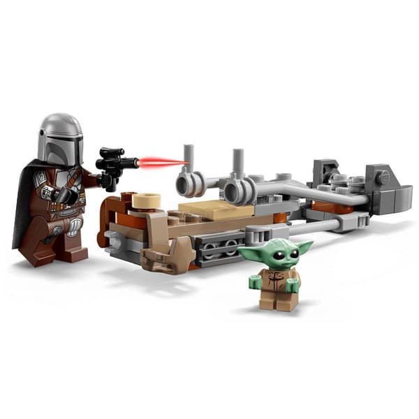 LEGO® Star Wars™ Mandalorian & Grogu''s Speeder Bike Building Kit