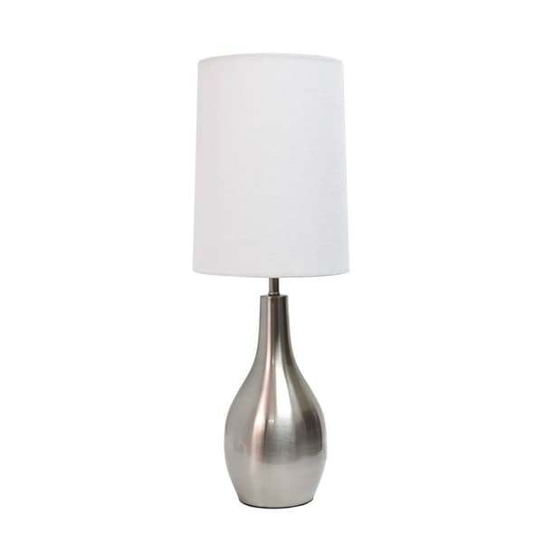 Simple Designs One Light Tear Drop Table Lamp