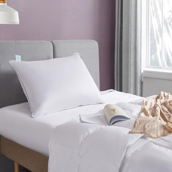 Blue Ridge Martha Stewart 400TC Premium White Down Pillow - image 