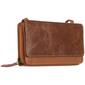 Womens Roots 73 Leather RFID Wallet with a Strap - image 3