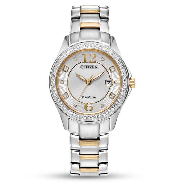 Womens Citizen(R) Eco Stainless Steel Bracelet Watch - FE1146-71A - image 