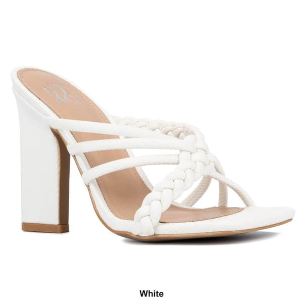 Womens New York & Company Dalia Slide Sandals