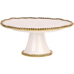 Home Essentials 12in. Bead Round Cake Stand