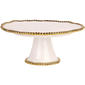 Home Essentials 12in. Bead Round Cake Stand - image 1