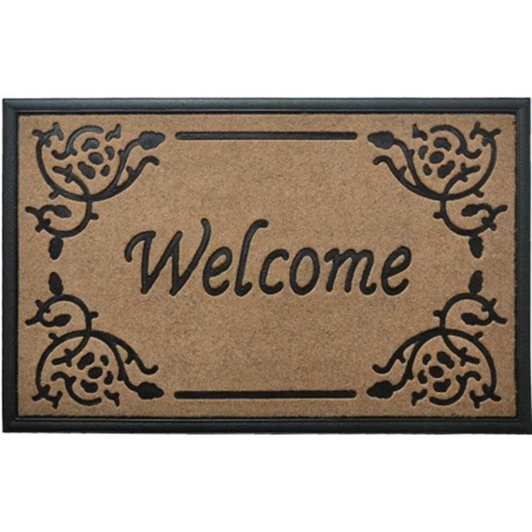 Better Than Coir Welcome Ornate Corner Mat