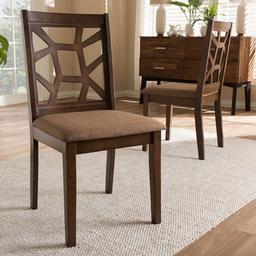 Baxton Studio Abilene Dining Chairs - Set of 2