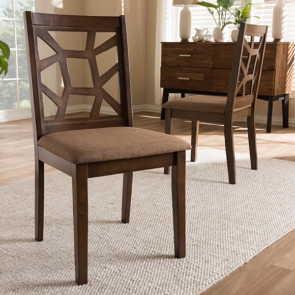 Baxton Studio Abilene Dining Chairs - Set of 2 - image 