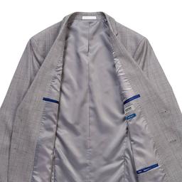 Mens Kenneth Cole® Reaction™ Plaid Suit Jacket - Grey