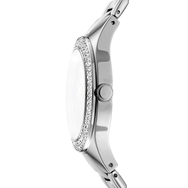 Womens DKNY Parsons GlitzLight Blue Dial Bracelet Watch