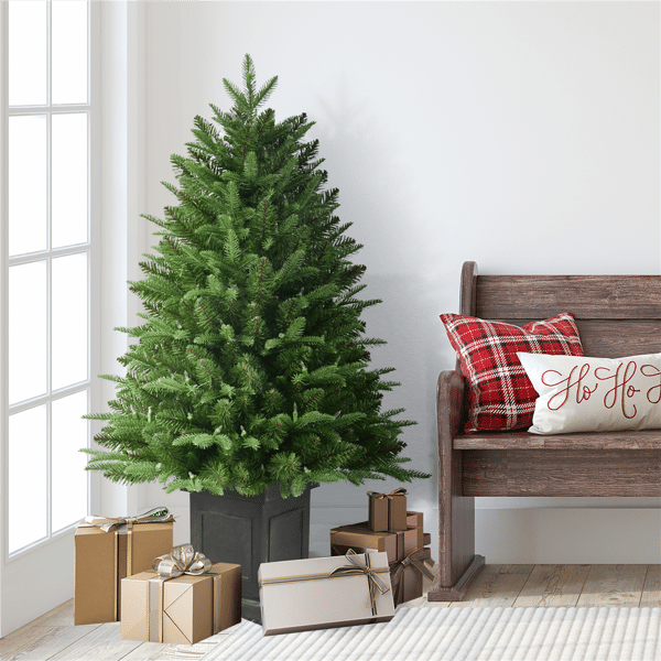 Puleo International Multi-Color LED Fraser Fir Christmas Tree