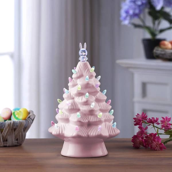 Mr. Christmas 13in. Pink Easter Tree