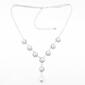 Rosa Rhinestones Pearl & Rhinestone Y Necklace - image 1