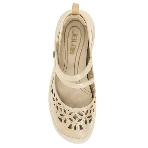 Womens JBU Bellrose Encore Memory Foam Mary Jane Flats