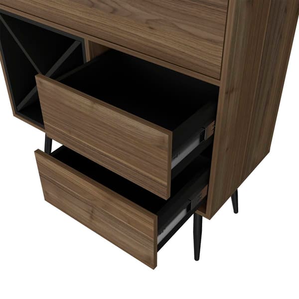 FM FURNITURE Orchid Mahogany Bar