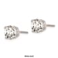 Pure Fire 14kt. Gold 1 1/2ctw 4-Prong Diamond Screw-Back Earrings - image 4
