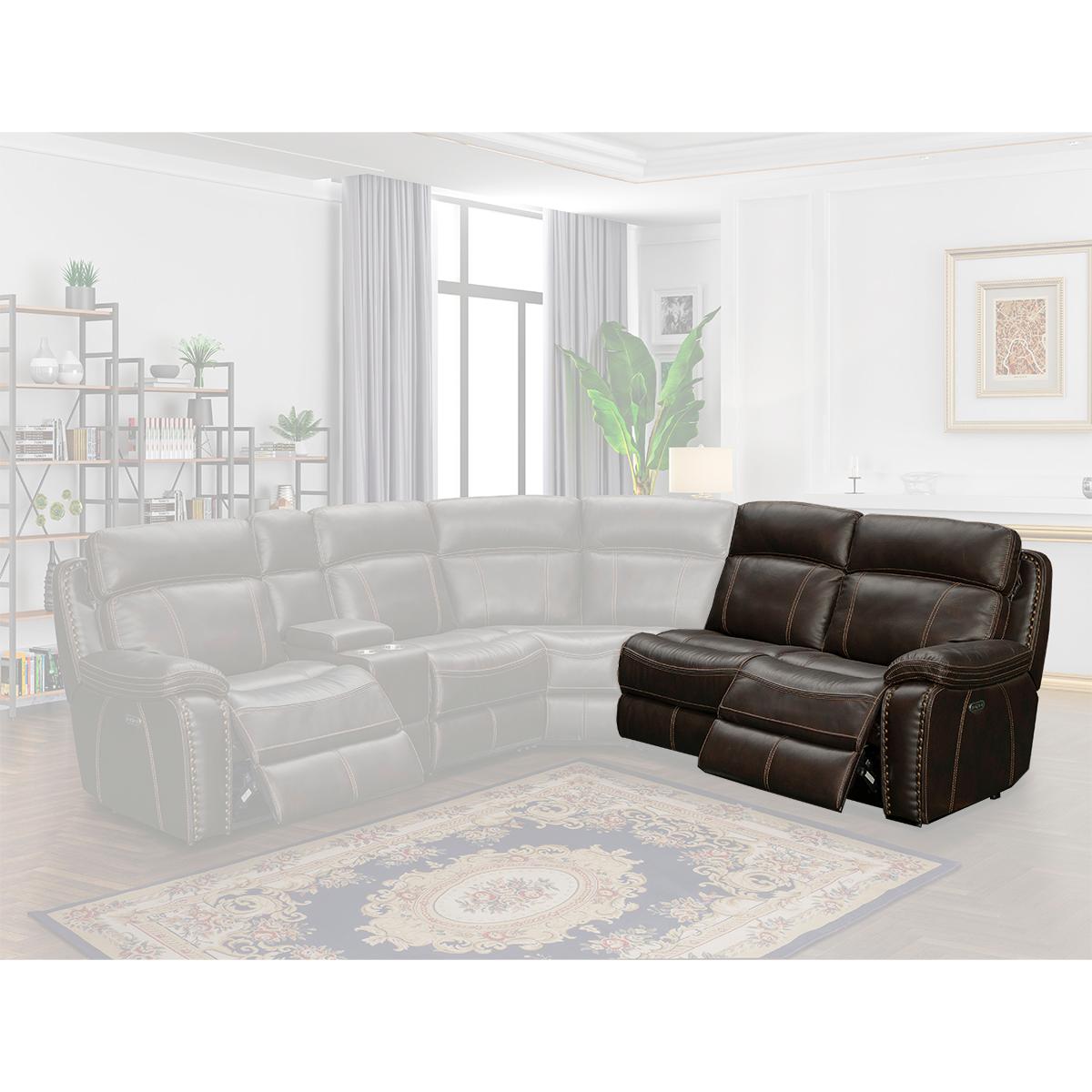 Dakota Right Arm Dual Power Reclining Sofa