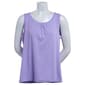 Plus Size Preswick & Moore(R) Tank Top with Shirring - image 1