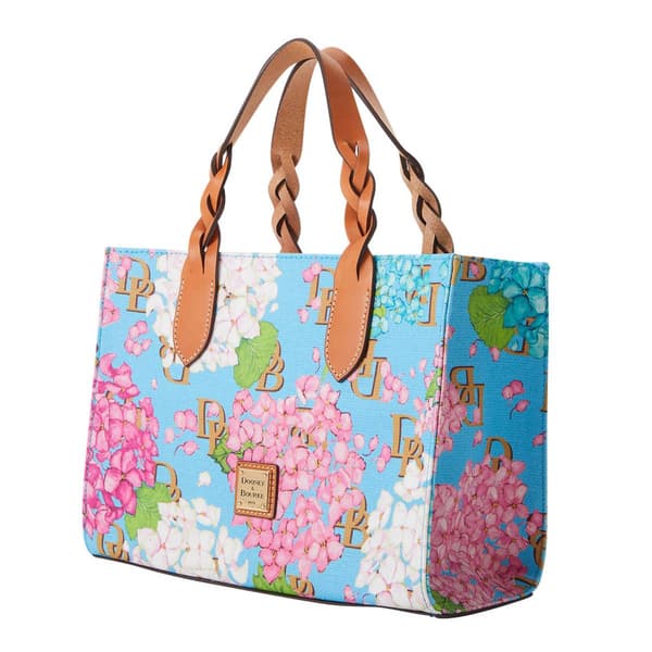 Dooney & Bourke Hydrangea Monogram Gia Satchel