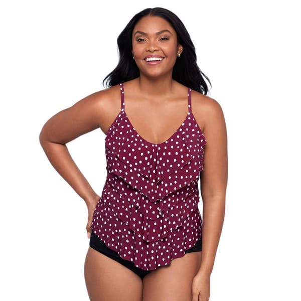 Womens Swimshaper Confetti Dot Rachel Tankini