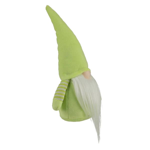 Northlight Seasonal Lime Green & White Spring Gnome Figurine