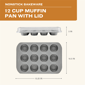 Farberware Bakeware Nonstick 12-Cup Muffin Pan - image 3