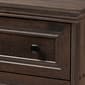 Baxton Studio Nolan 5 Drawer Wood Chest - image 5