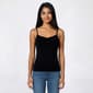 Juniors Eye Candy Peached Jersey Cinch Front Bra Cami - image 1