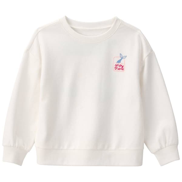 Toddler Girl Carter''s Ahoy There Mermaid Ls P/O Sweatshirt
