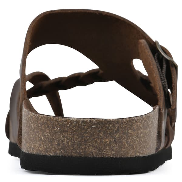 Womens White Mountain Handpick Footbed Sandals