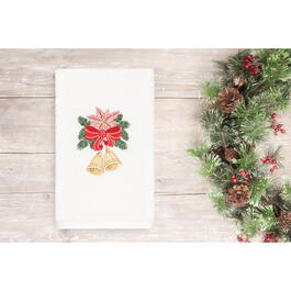 Linum Home Textiles Christmas Bells Hand Towel