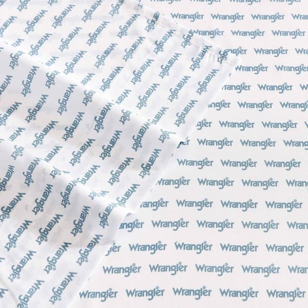Wrangler Stamped Logo Microfiber Sheet Set