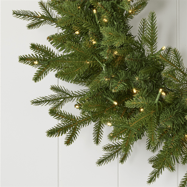 Seasonal LLC LED Dandan Pine 24in. Wreath
