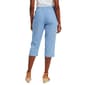Petite Hasting & Smith Solid Crinkle Tie Front Capris - image 5
