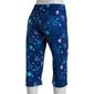 Juniors Dollhouse Brushed Poly Power Stars Capri Pajama Pants - image 2