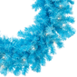 Northlight 24in. Pre-Lit Sky Blue Pine Christmas Wreath - image 6