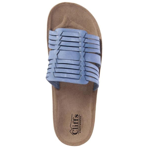 Womens Cliffs by White Mountain Bash Strappy Footbed Sandals